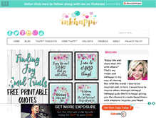 Tablet Screenshot of inkhappi.com
